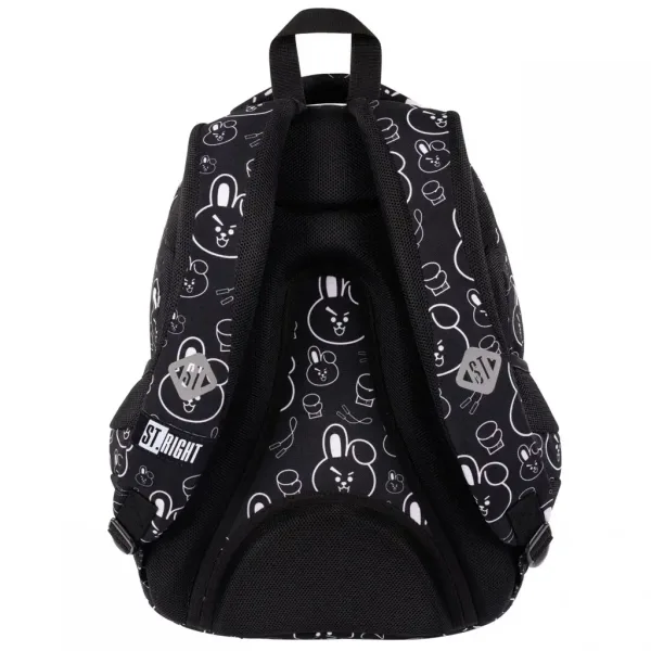 St. Right Clever Bunny vierfächriger Schulrucksack BP06 42x31x22cm Bild 2