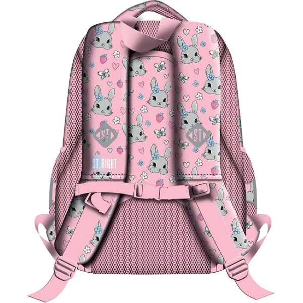 St.Right Cute Rabbit ergonomischer Schulranzen, Rucksack BP26 39x27x17cm Bild 2