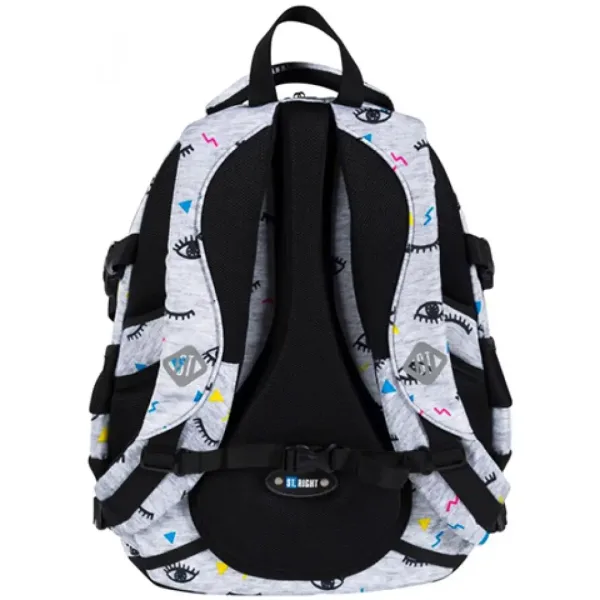 St.Right Eyes BP01 Schultasche Rucksack 17" Bild 2