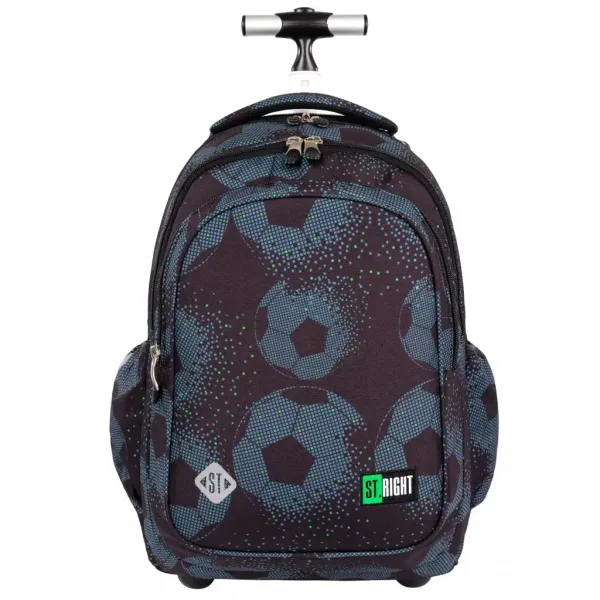 St.Right Football rollbarer Schulrucksack TB01 43x32x25cm Bild 2