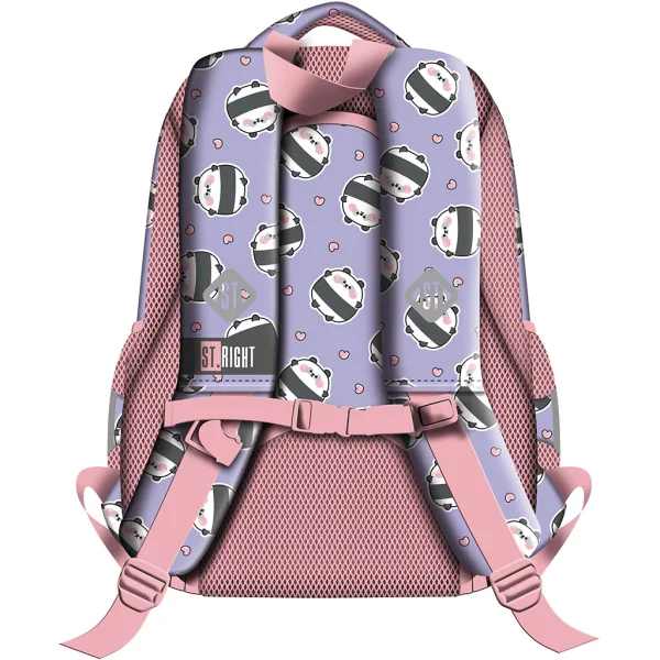 St.Right Happy Panda Schulranzen, Rucksack BP26 39x27x17cm Bild 2