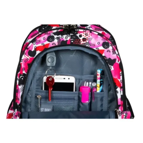 St.Right Hearts ergonomischer Schulrucksack 16" Bild 4