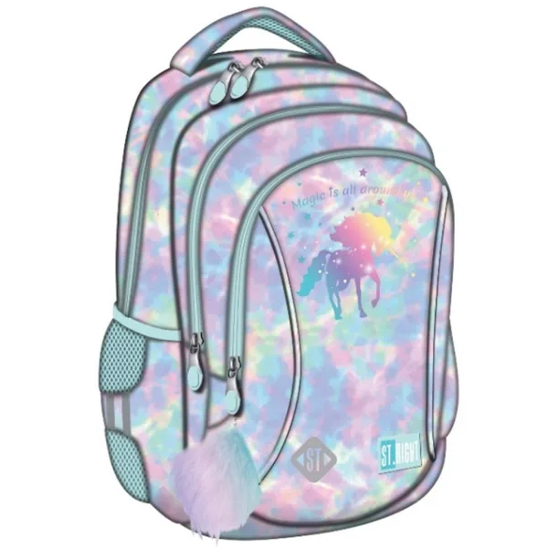 St.Right Magic Unicorn Schulrucksack BP26 39x27x17 cm Bild 1