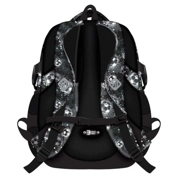 St.Right Silver Goal Schultasche, Rucksack BP04 43x32x20 cm Bild 2