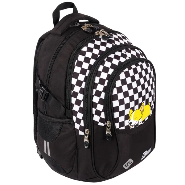 St.Right Sleepy Corgi Schultasche, Rucksack BP01 43x32x21cm Bild 1