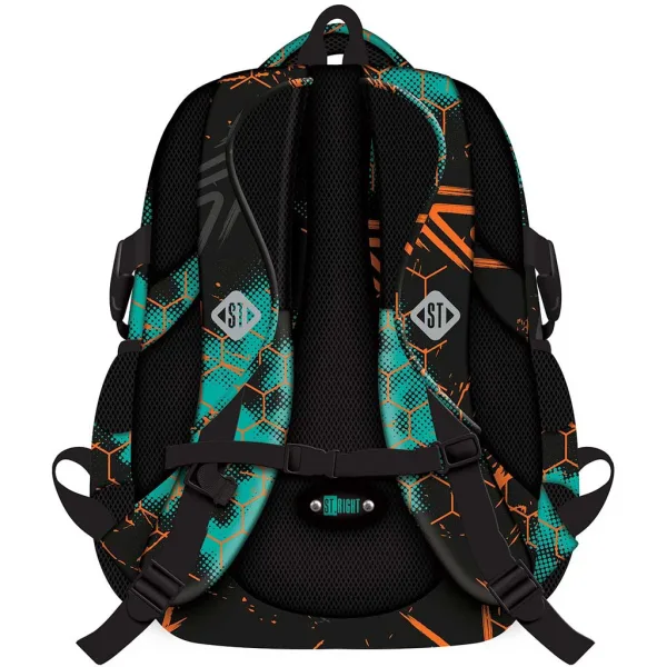 St.Right Turbo Kick Schultasche, Rucksack BP04 43x32x20cm Bild 2