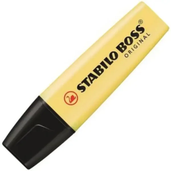 Stabilo: BOSS Original Pastell Textmarker in Vanillefarbe 2-5mm Bild 1
