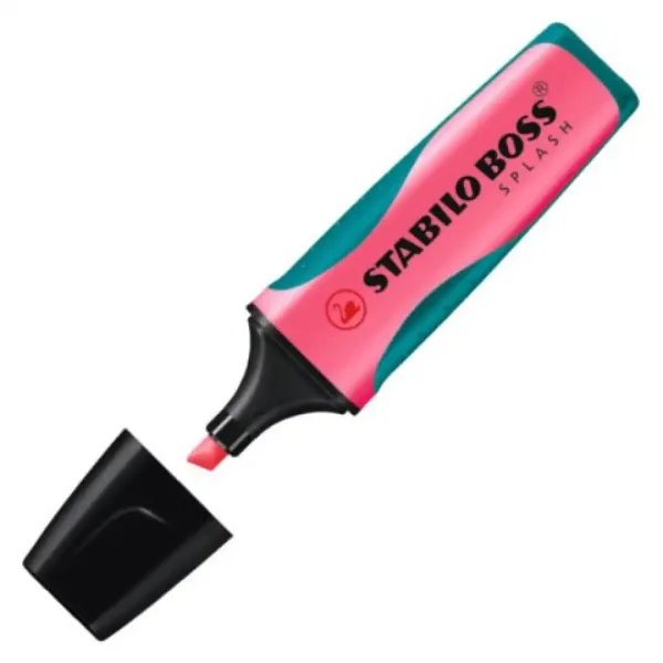 Stabilo: BOSS SPLASH Textmarker 2-5mm in Pink Bild 2