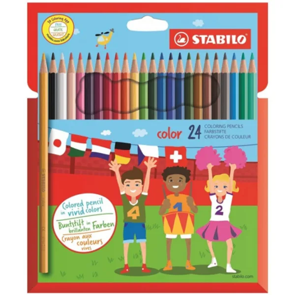 Stabilo: Color Buntstift-Set 24 Stück Bild 1