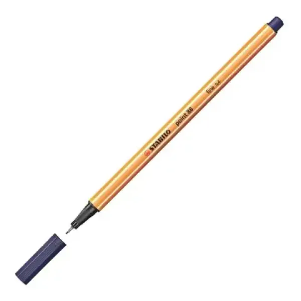 Stabilo: Point 88 Fineliner 0,4 mm in nachtblau Bild 2