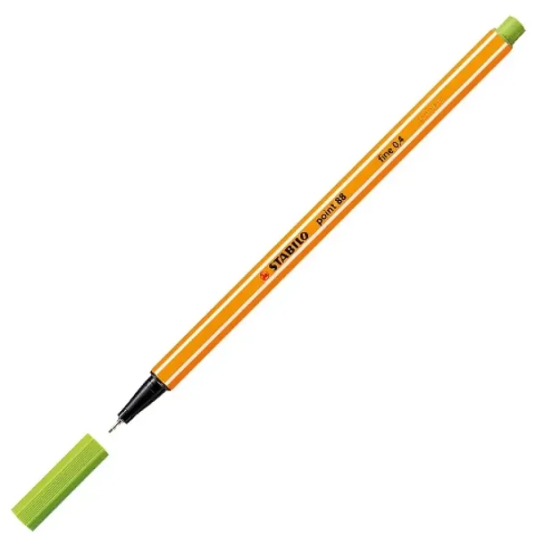 Stabilo: Point 88 Fineliner 0,4 mm in Apfelgrün Bild 2