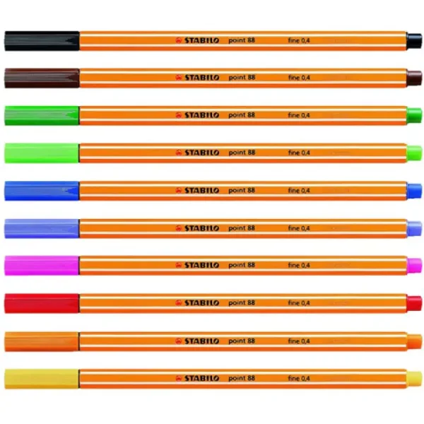 Stabilo: Point 88 Fineliner-Set, 10 Stück Bild 2