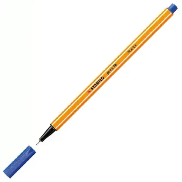 Stabilo: Point 88 Fineliner in Blau 0,4mm Bild 2