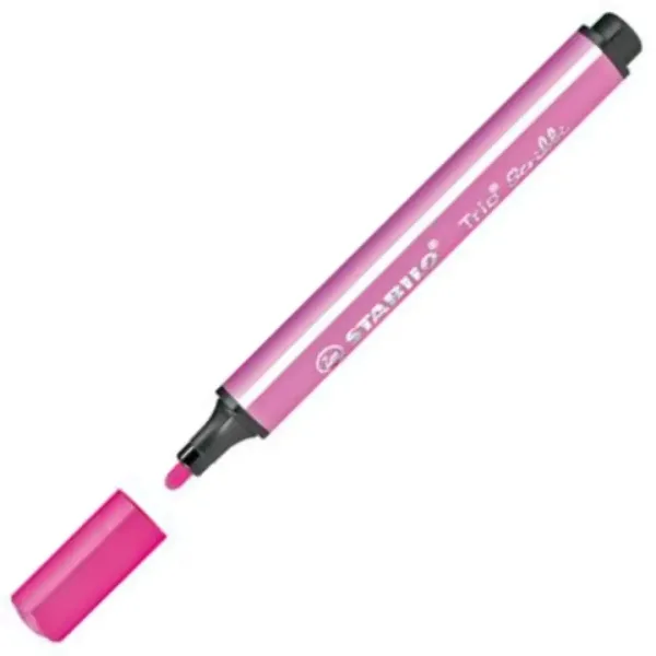 Stabilo: Trio Scribbi dreieckiger Filzstift in Pink Bild 2
