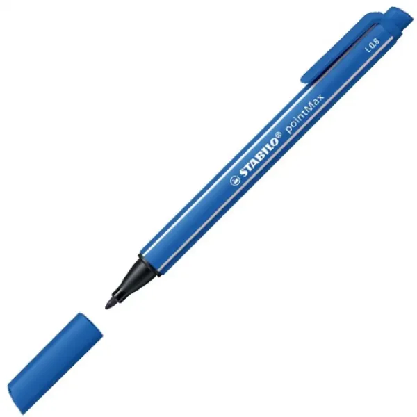 Stabilo: pointMax Filzstift in Meeresblau 0,8mm Bild 2