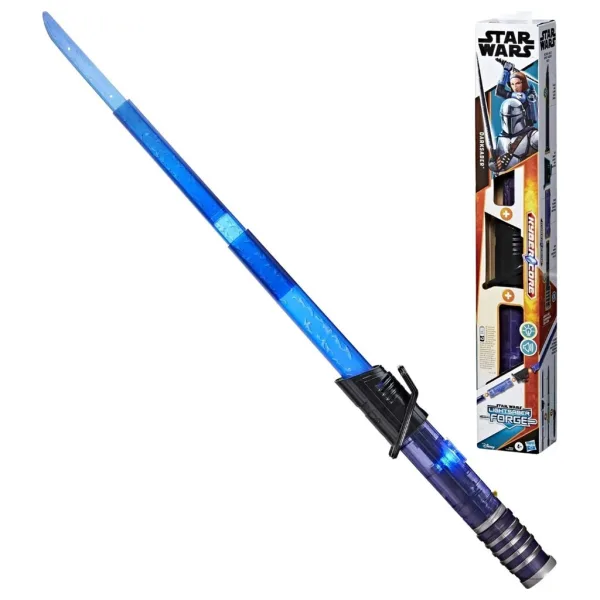 Star Wars Lightsaber Forge: Darksaber elektronisches Lichtschwert mit Licht und Sound - Hasbro Bild 2