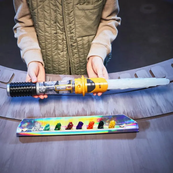 Star Wars Power Crystal Lichtschwert mit Energiekristall – Hasbro Bild 3