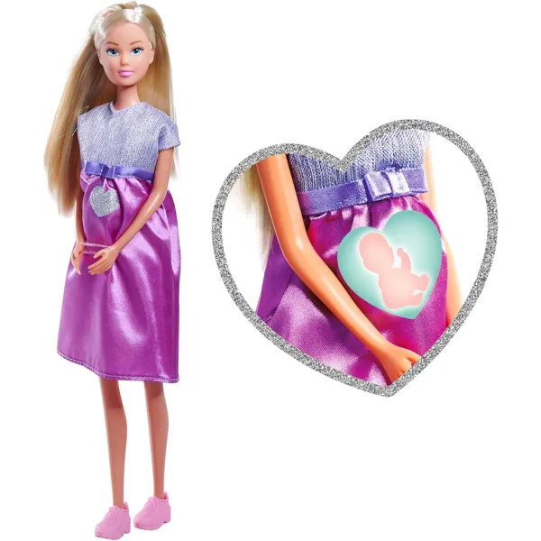 Steffi Love: Welcome Baby Steffi schwangere Puppe - Simba Toys Bild 2