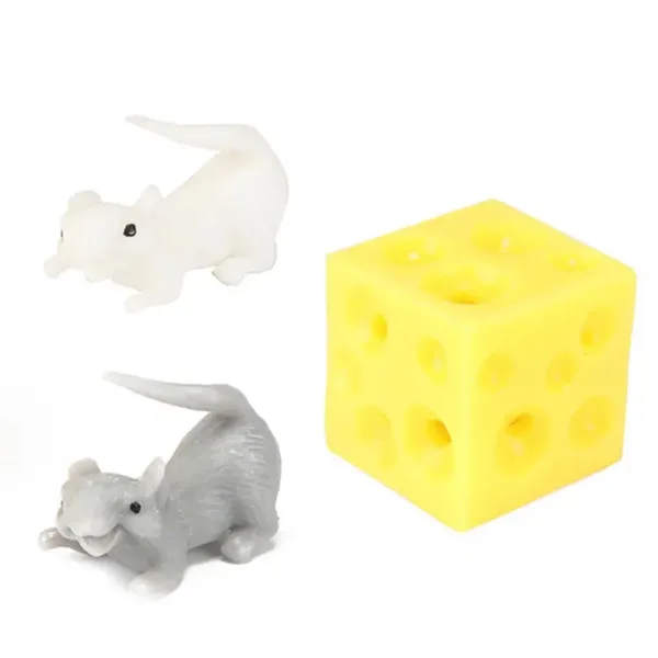 Stretchy Cheese – Versteckmaus in zwei Varianten, 1 Stück Bild 2