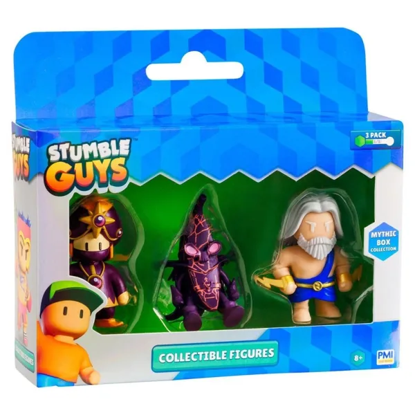 Stumble Guys 3er-Mini-Figuren-Set, verschiedene Ausführungen, Serie 3, 1 Stück Bild 4