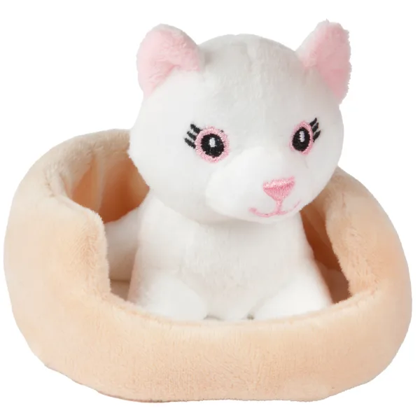 Süße Plüschtiere mit Liegeplatz, verschiedene Ausführungen, 1 Stück Bild 3