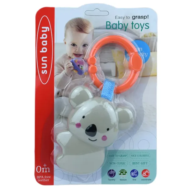 Sun Baby: Fröhlicher Koala BPA-freie Babyrassel Bild 3