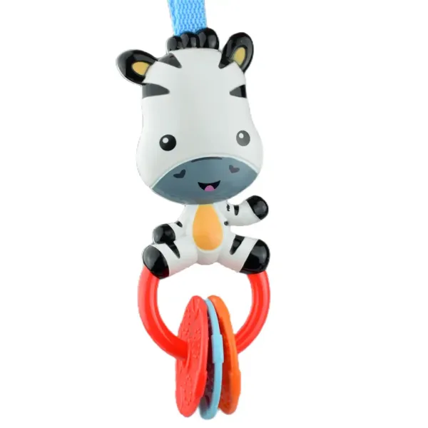 Sun Baby: Fröhliches Zebra BPA-freie Babyrassel Bild 3
