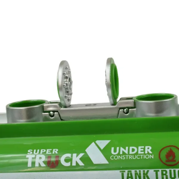 Super Truck: Tanklastwagen in grüner Farbe 20cm Bild 3