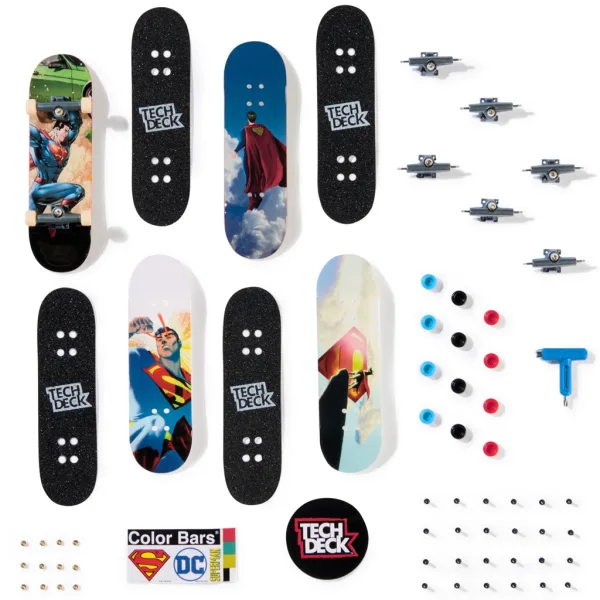 Tech Deck: Superman Fingerboard 4er-Set - Spin Master Bild 2