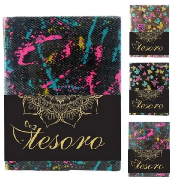 Tesoro Fabric Tagebuch in verschiedenen Ausführungen 20x14cm Bild 1