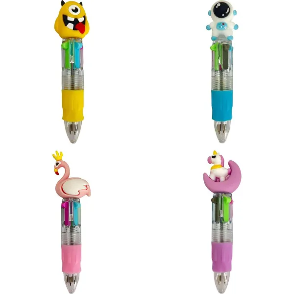 The Littlies: 4-farbiger Mini-Kugelschreiber, verschiedene Ausführungen, 1 Stück Bild 2