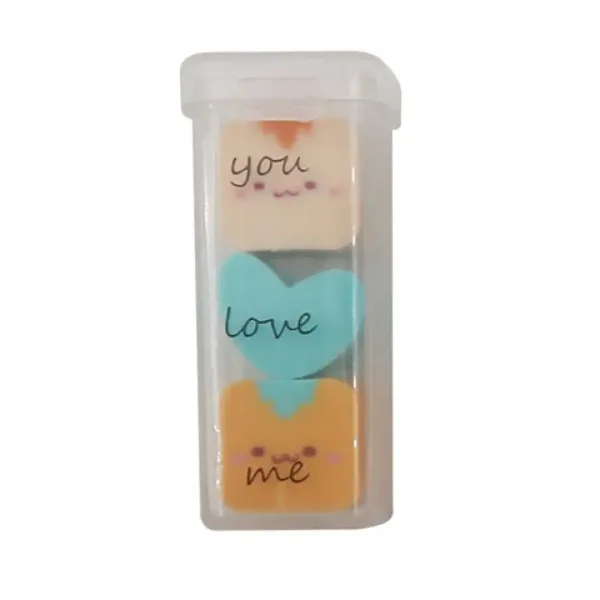 The Littlies: Bunte 3er-Radiergummi-Sets Bild 5
