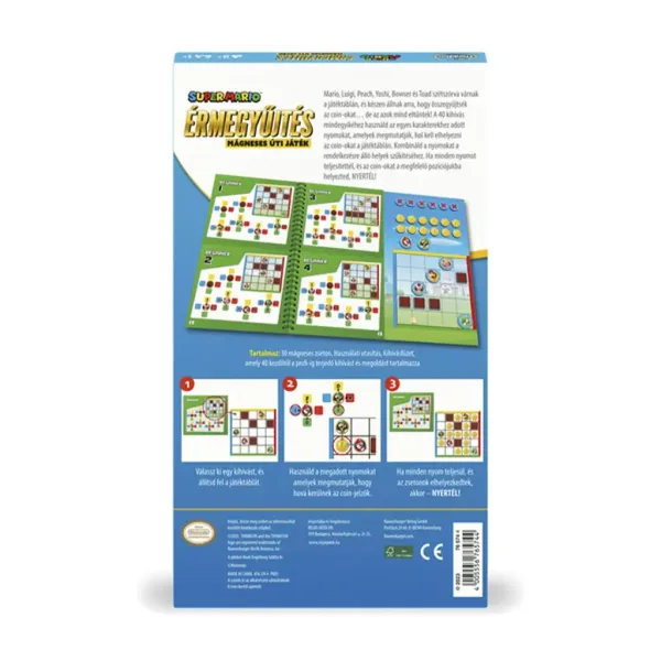 Thinkfun: Super Mario - Münzensammlung, magnetisches Reisespiel Bild 2