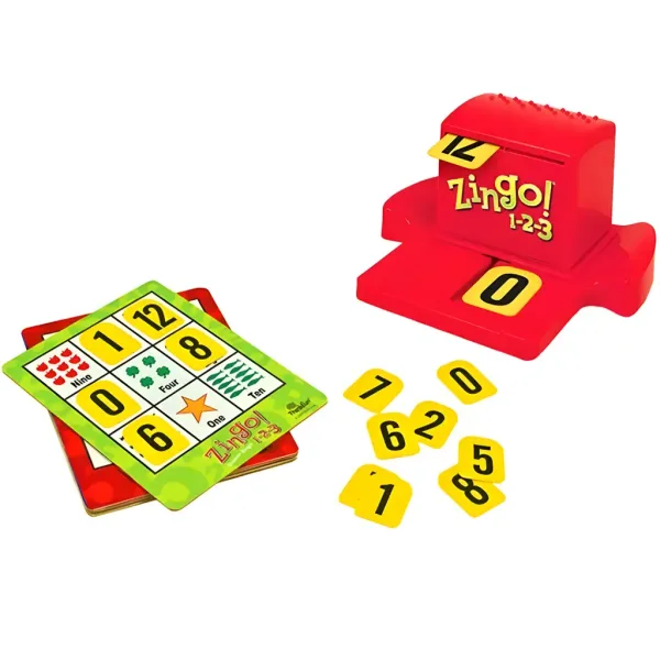Thinkfun: Zingo 1-2-3 Gesellschaftsspiel Bild 2