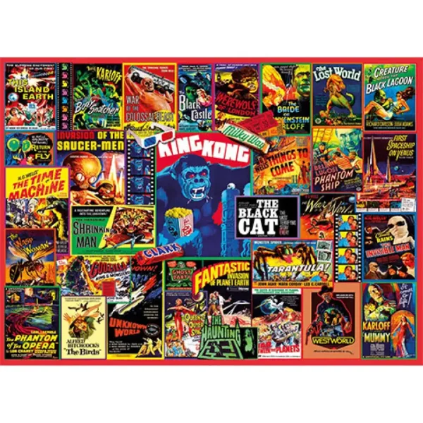 Thriller-Klassiker HQC Puzzle 1000 Teile - Clementoni Bild 2