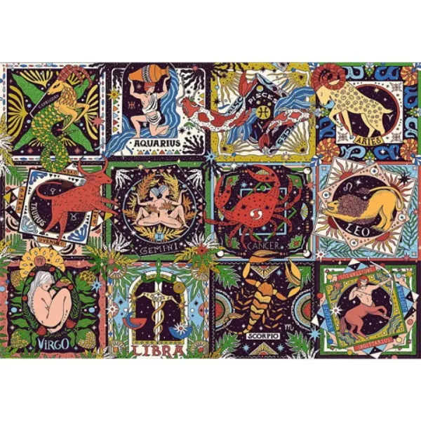 Zodiak-Zeichen 1000-teiliges Puzzle - Trefl Bild 2