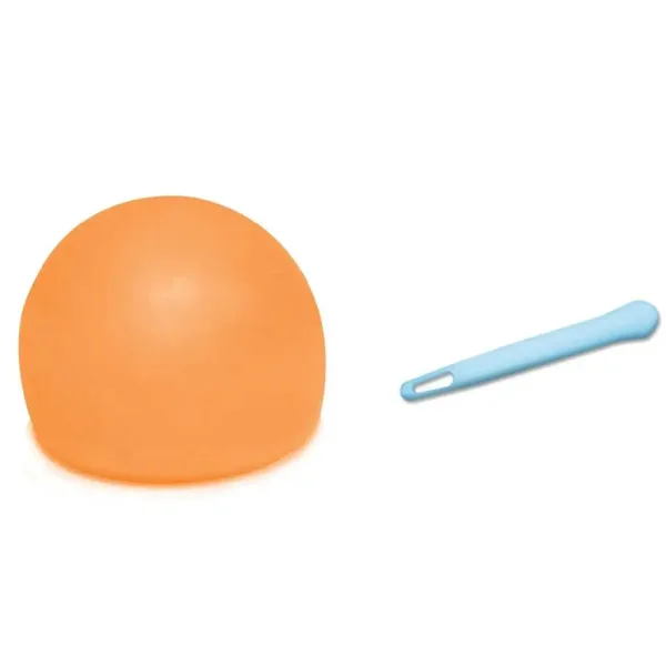 Tiny Glowzilla Wubble leuchtender Neon-Blasenball in Orange, 30 cm Bild 3