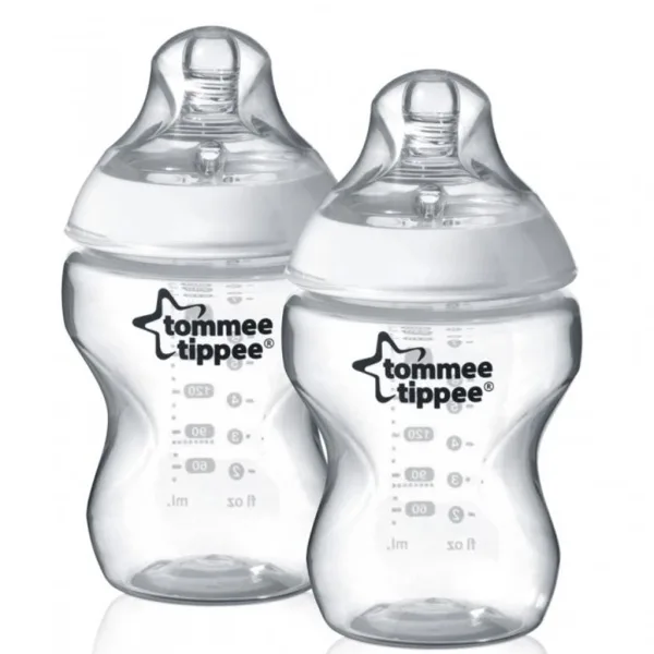 Tommee Tippee: Closer to Nature Anti-Kolik-Babyflasche 260 ml 2er-Set (ab 0 Monaten) Bild 2