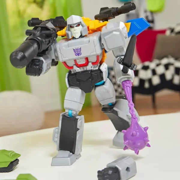 Transformers: Mix Mashers Megatron-Roboterfigur mit Zubehör - Hasbro Bild 4
