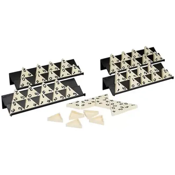 Triominos Gesellschaftsspiel - Piatnik Bild 2