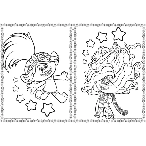 Trolls Malbuch - Trefl Bild 3