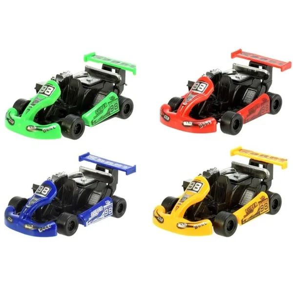 Turbo Racers Go-Kart Rennwagen in verschiedenen Ausführungen, 1 Stück Bild 2