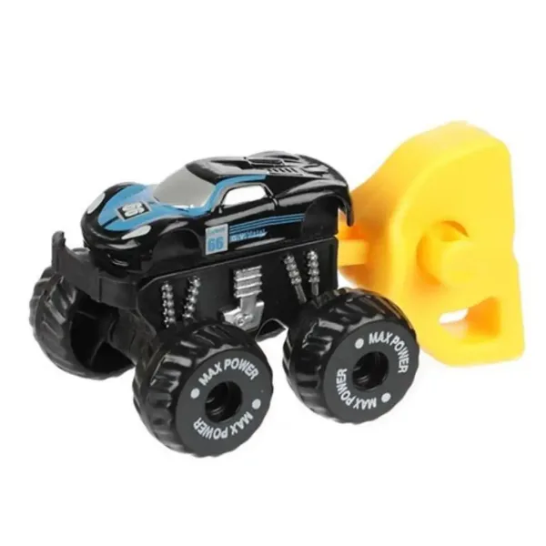 Turbo Racers Monster Truck Überraschungsauto mit Abschussvorrichtung 1 Stück Bild 2