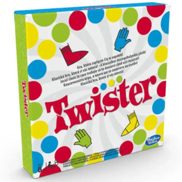Twister Geschicklichkeitsspiel - Hasbro Bild 2