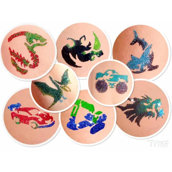TyToo: FunkyGuyz Glitzertattoo-Set Bild 2