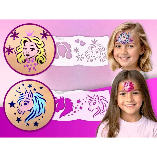 TyToo: Mein erstes Gesichtsbemalungs-Set – Prinzessinnen und Einhörner Bild 2