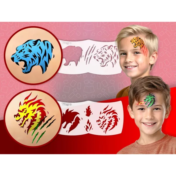 TyToo: Mein erstes Gesichtsschminkset – Tiger und Drachen Bild 2
