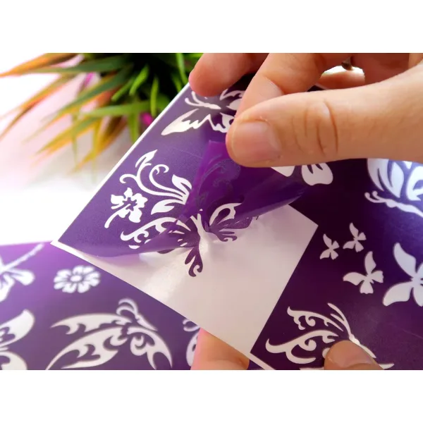 TyToo: Schablonenset für Glitzertattoos Schmetterlinge, 23 Stück Bild 3