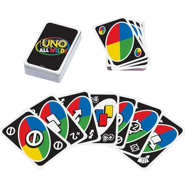UNO: All Wild! - Verrücktes Kartenspiel - Mattel Bild 2