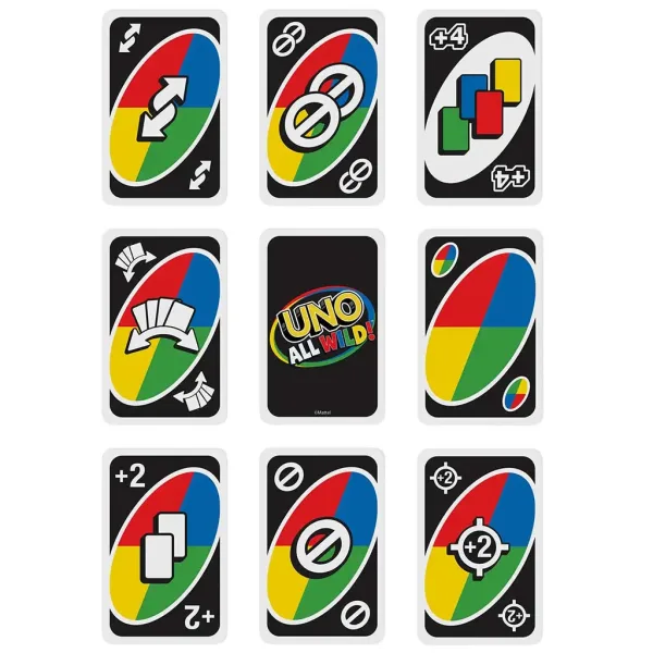 UNO: All Wild! - Verrücktes Kartenspiel - Mattel Bild 3
